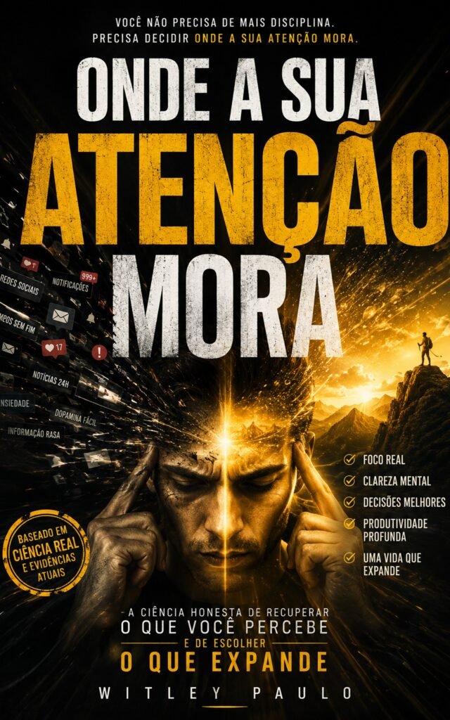 Capa do e-book Onde a Sua Atenção Mora