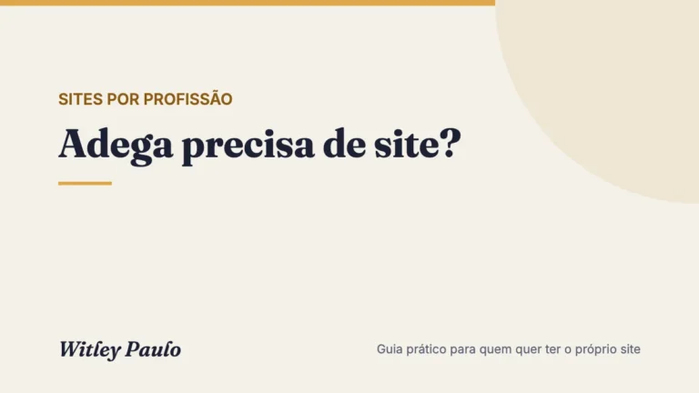 Adega precisa de site? O que colocar e o que a lei exige