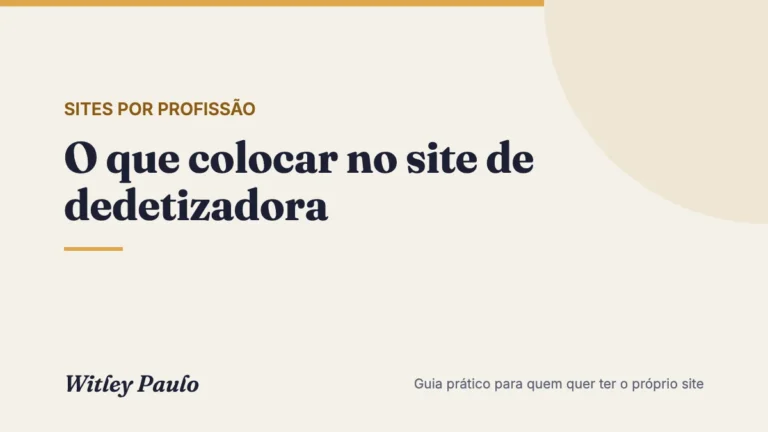 O que colocar no site de dedetizadora: pragas, cuidados, licenças e contato