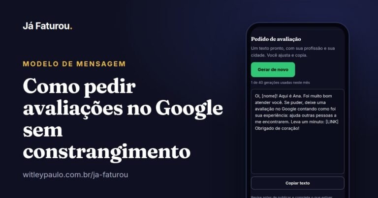 Como pedir avaliações no Google sem constrangimento